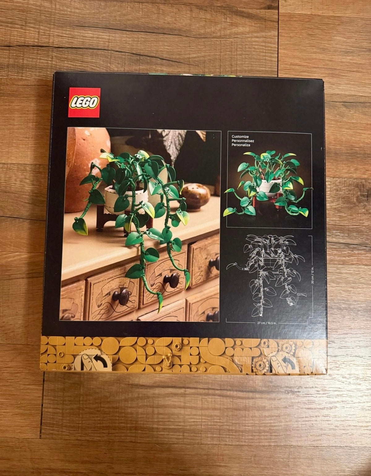 LEGO Botanicals Hanging Golden Pothos Plant Building Set 11512 NIB/Sealed