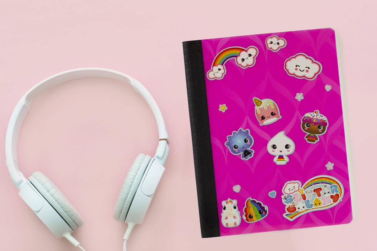 Glitter Galaxy Sticker Friends Sheet Wave 1
