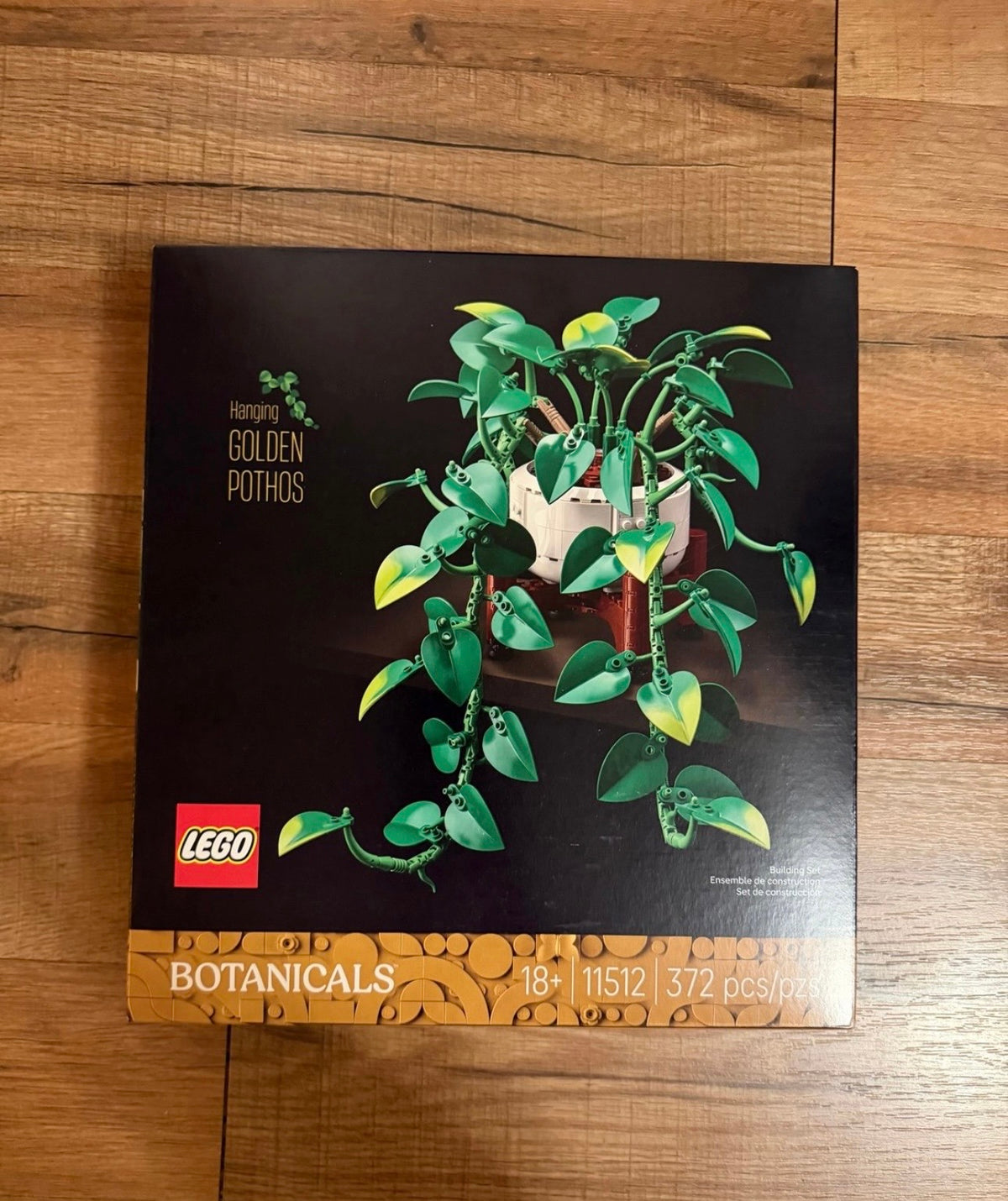 LEGO Botanicals Hanging Golden Pothos Plant Building Set 11512 NIB/Sealed