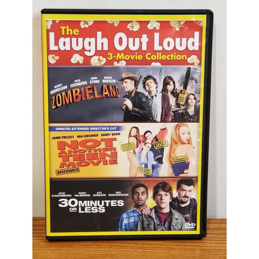 Laugh Out Loud 3-Movie Collection Triple Feature [DVD], Open Not Sealed