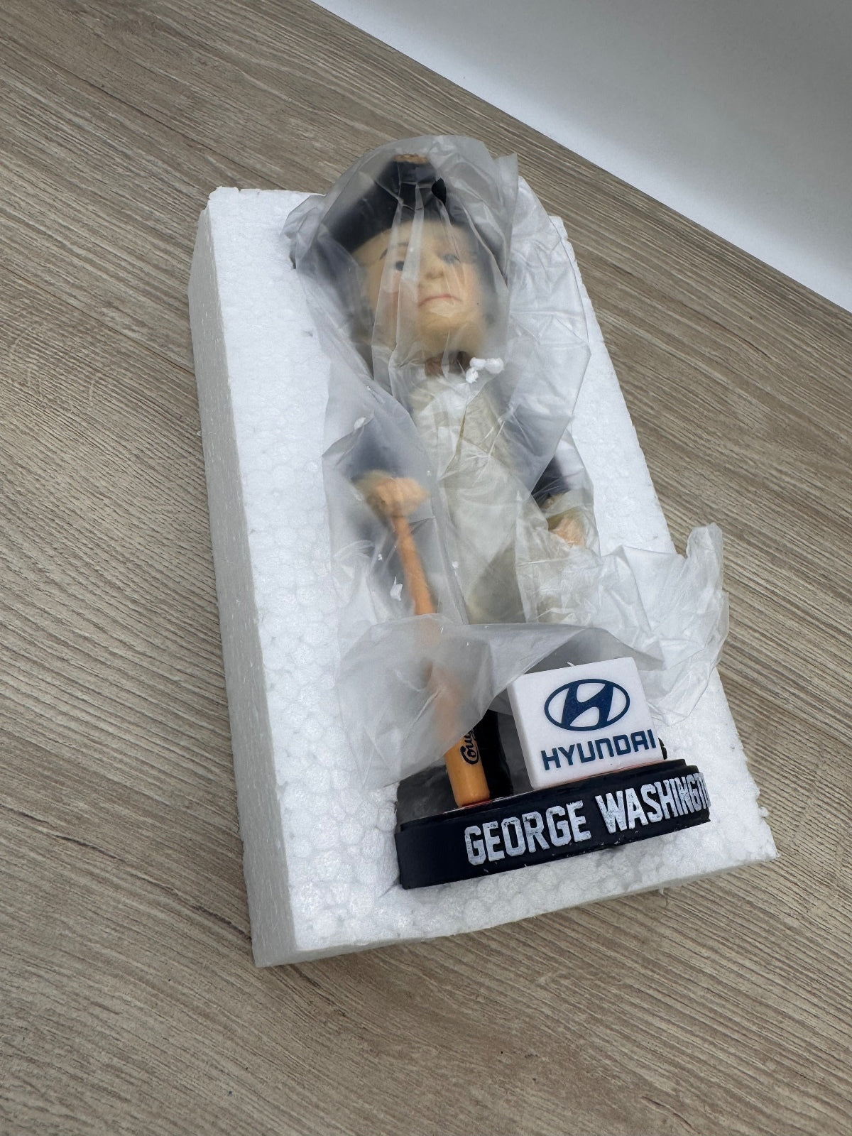 George Washington Kane County Cougars Bobblehead Hyundai