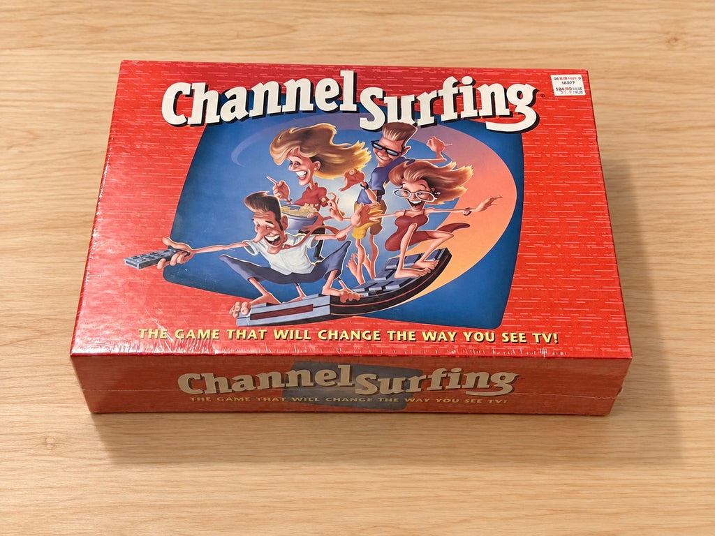 Vintage 1994 Milton Bradley Channel Surfing Board Game NEW SEALED