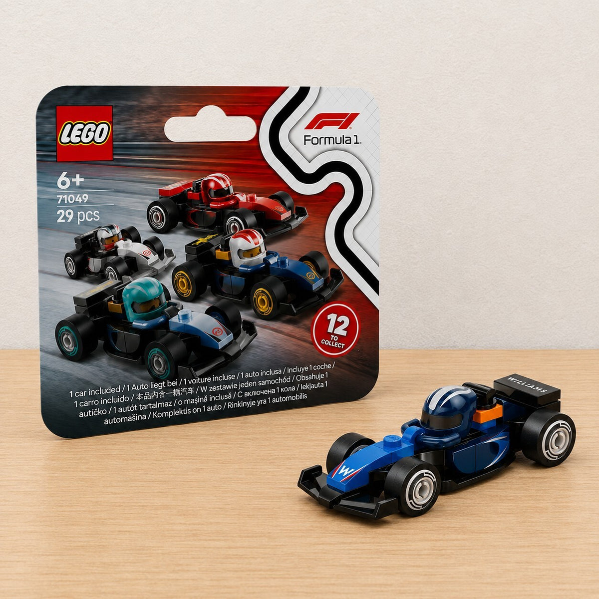 LEGO F1 71049 Williams Race Car colf1rc-9 Scanner ID Sealed Box 2025