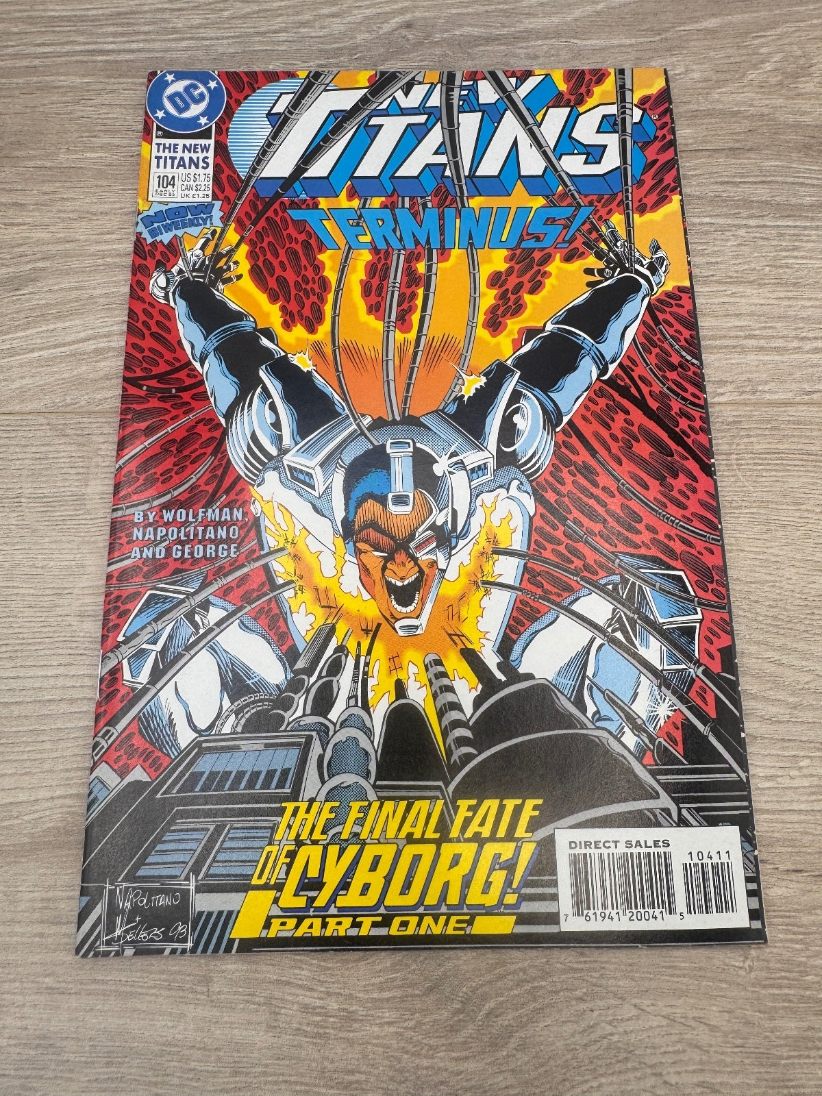 The New Titans 12 Comic Lot #89 92 94 96 100 104 105 108 110 111 117 121