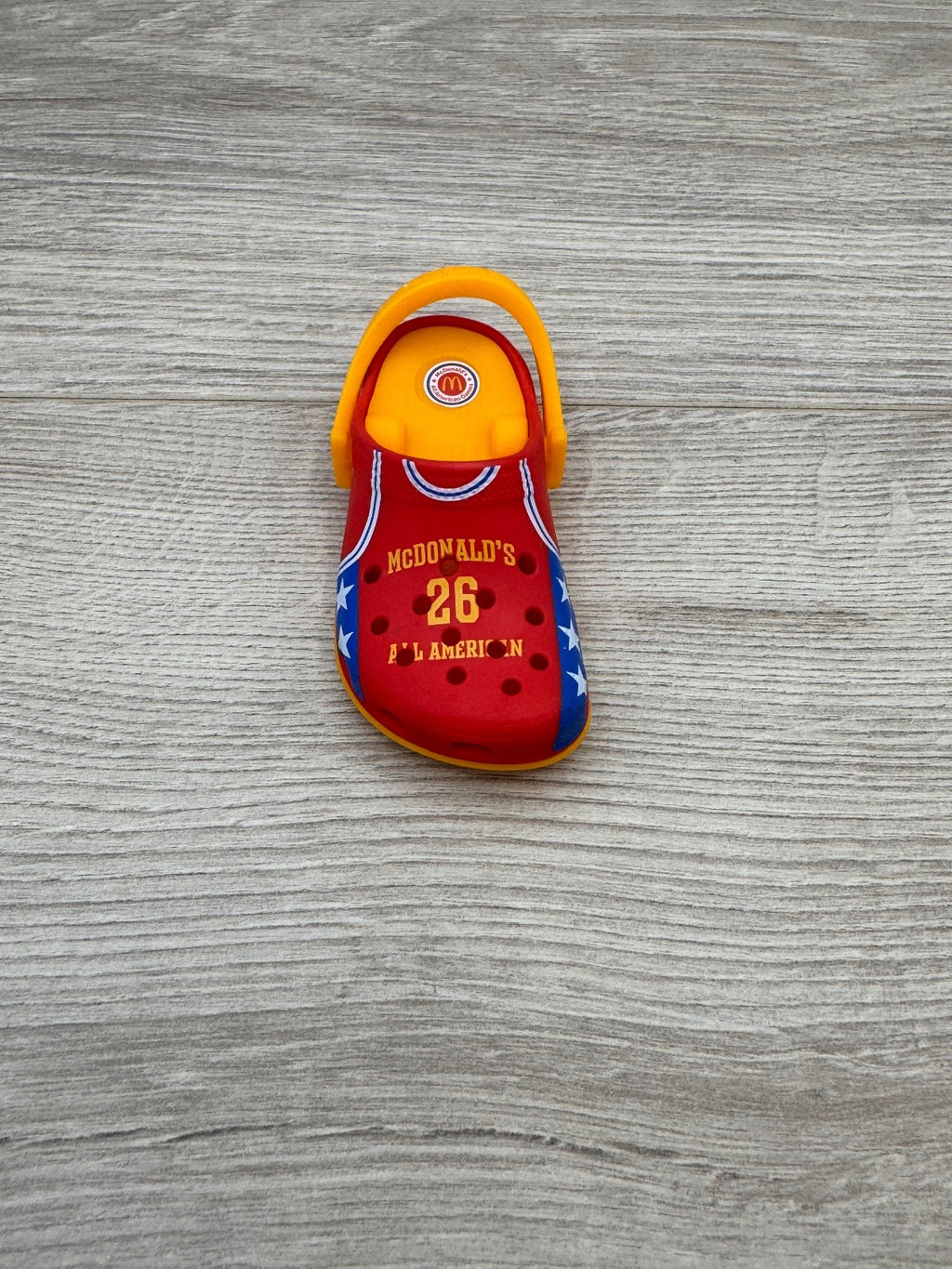 McDonald's All American Games #26 Crocs Shoe Clip Toy