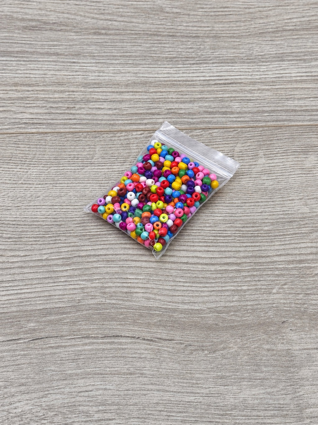 150+ Assorted Multicolor Small Craft Beads Mixed Lot