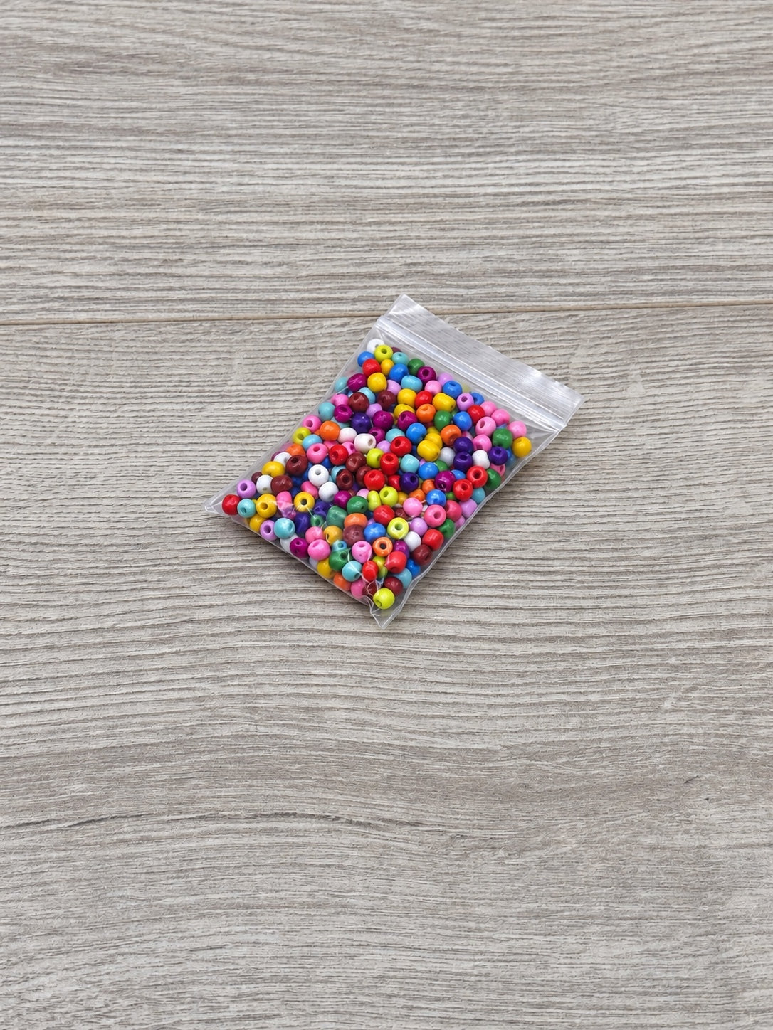 150+ Assorted Multicolor Small Craft Beads Mixed Lot