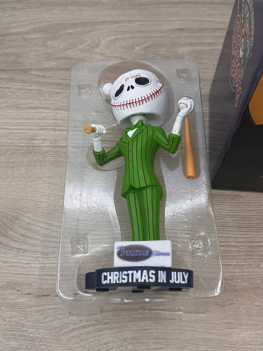 2025 Kane County Cougars Jack Skellington Bobblehead SGA New