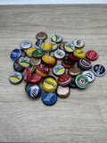 50 Assorted Beer Bottle Caps Collection, crafts, art, jewelry and more!