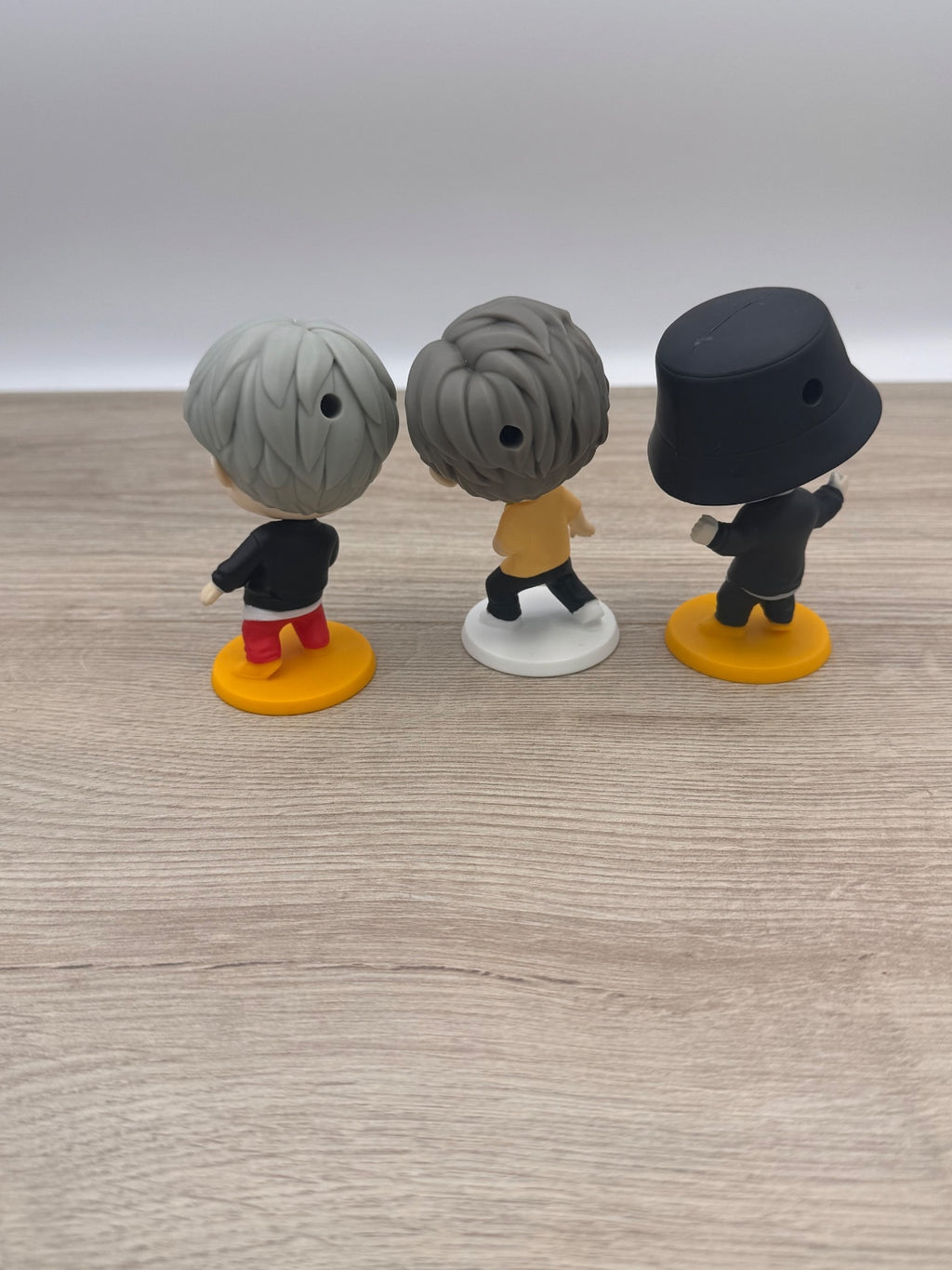 McDonald's BTS TinyTAN Figure Lot of 3 Collectible Toys