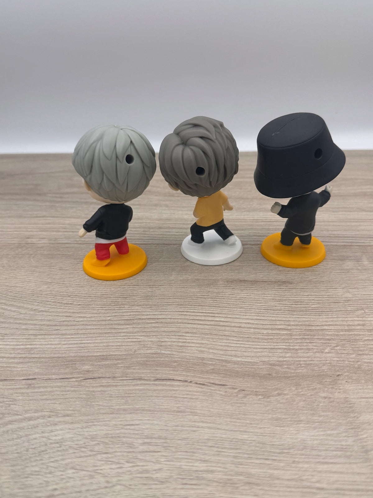 McDonald's BTS TinyTAN Figure Lot of 3 Collectible Toys