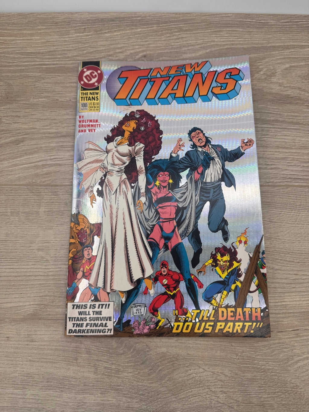 The New Titans 12 Comic Lot #89 92 94 96 100 104 105 108 110 111 117 121