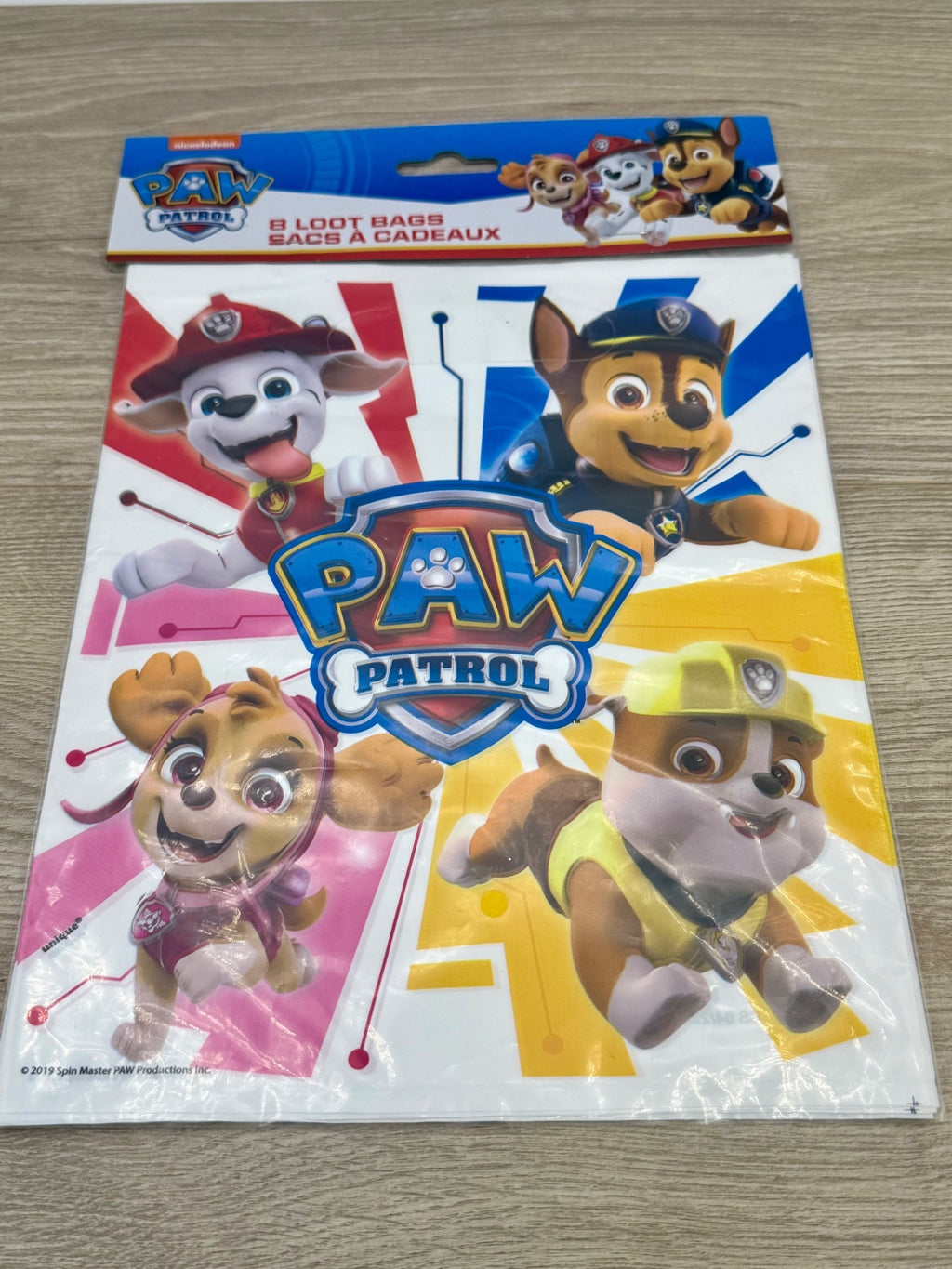 PAW Patrol Party Lot 32 Loot Bags 2 Banners New Sealed