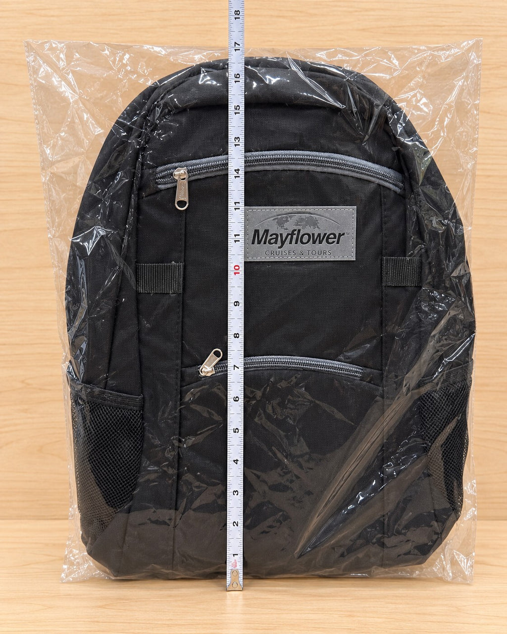 Mayflower Cruises & Tours Black Travel Backpack New