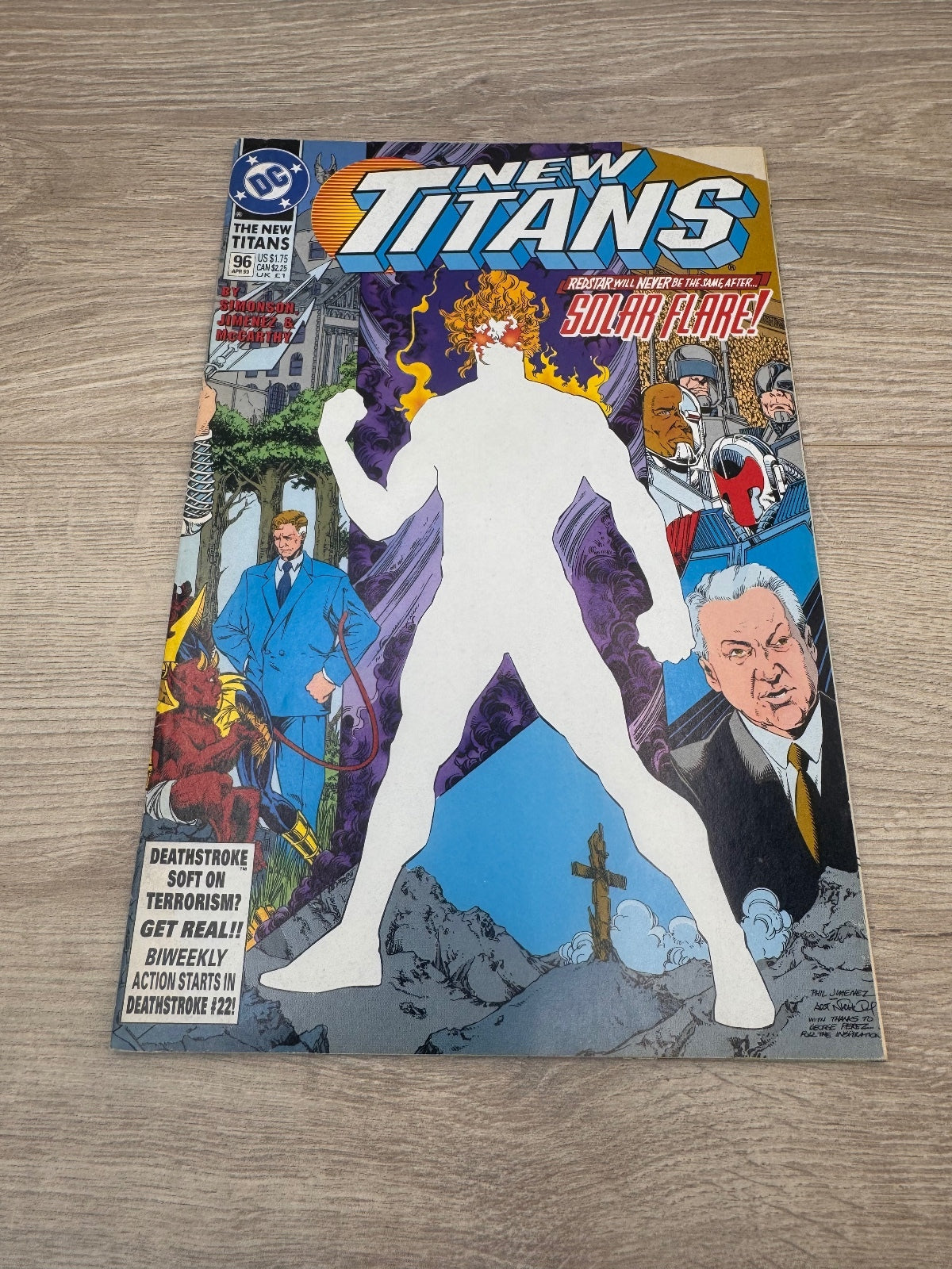 The New Titans 12 Comic Lot #89 92 94 96 100 104 105 108 110 111 117 121