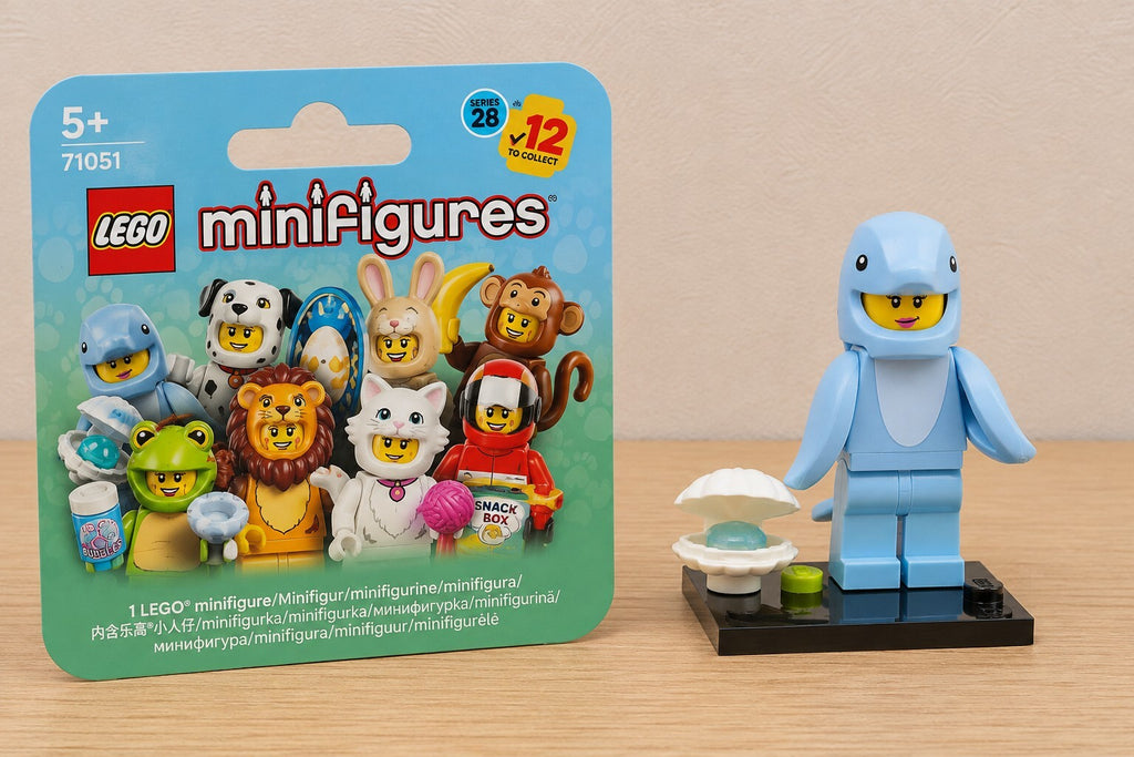 LEGO Series 28 Dolphin Costume Fan col28-9 Scanner ID Sealed Box 71051