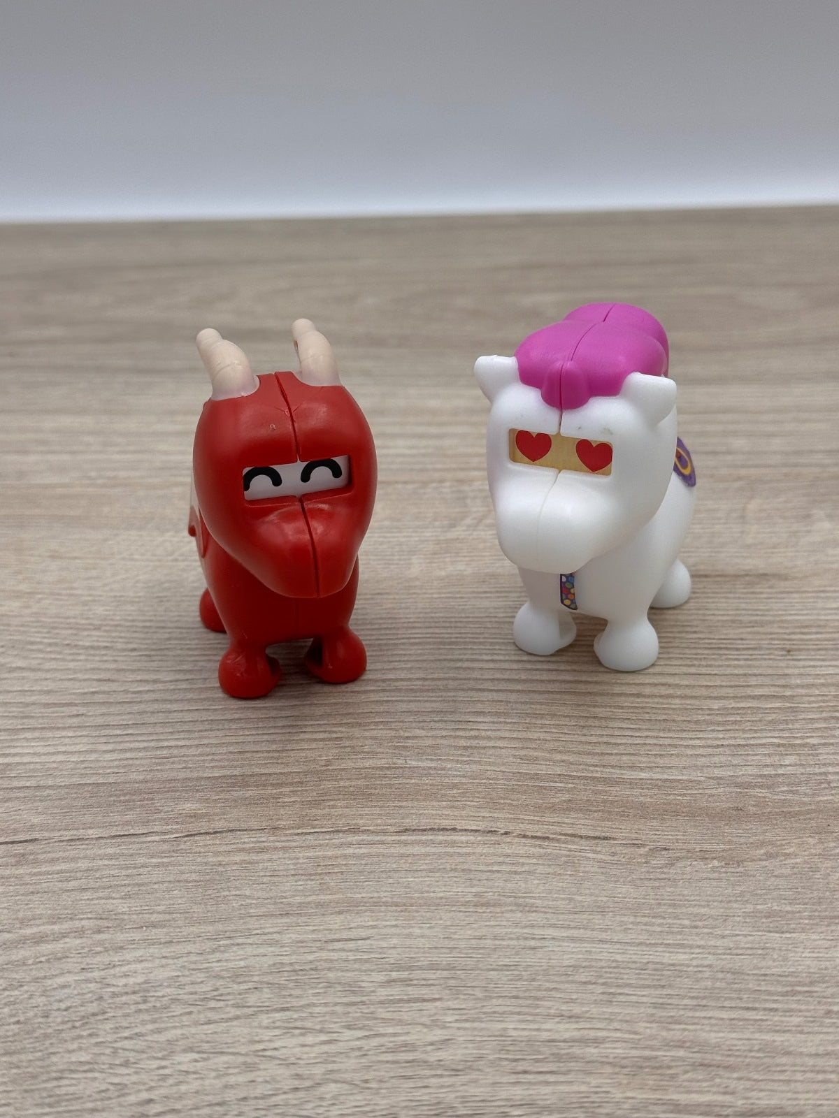 McDonald's Adopt Me Unicorn #4 Dragon #5 Happy Meal Toy Lot 2024, Preowned