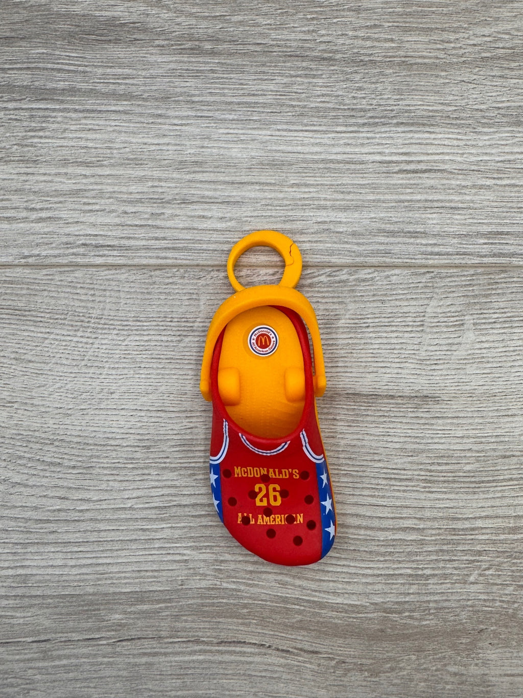 McDonald's All American Games #26 Crocs Shoe Clip Toy