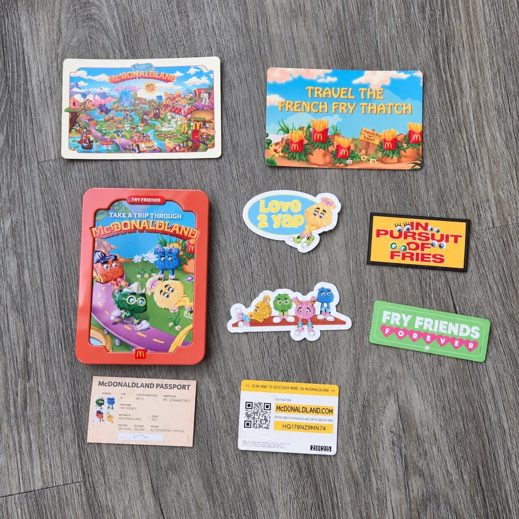2025 McDonaldland Full Set of 6 Factory Sealed Collector Tins