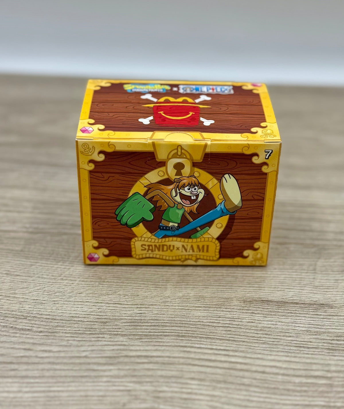 2026 McDonald's SpongeBob x One Piece Sandy x Nami #7, NEW