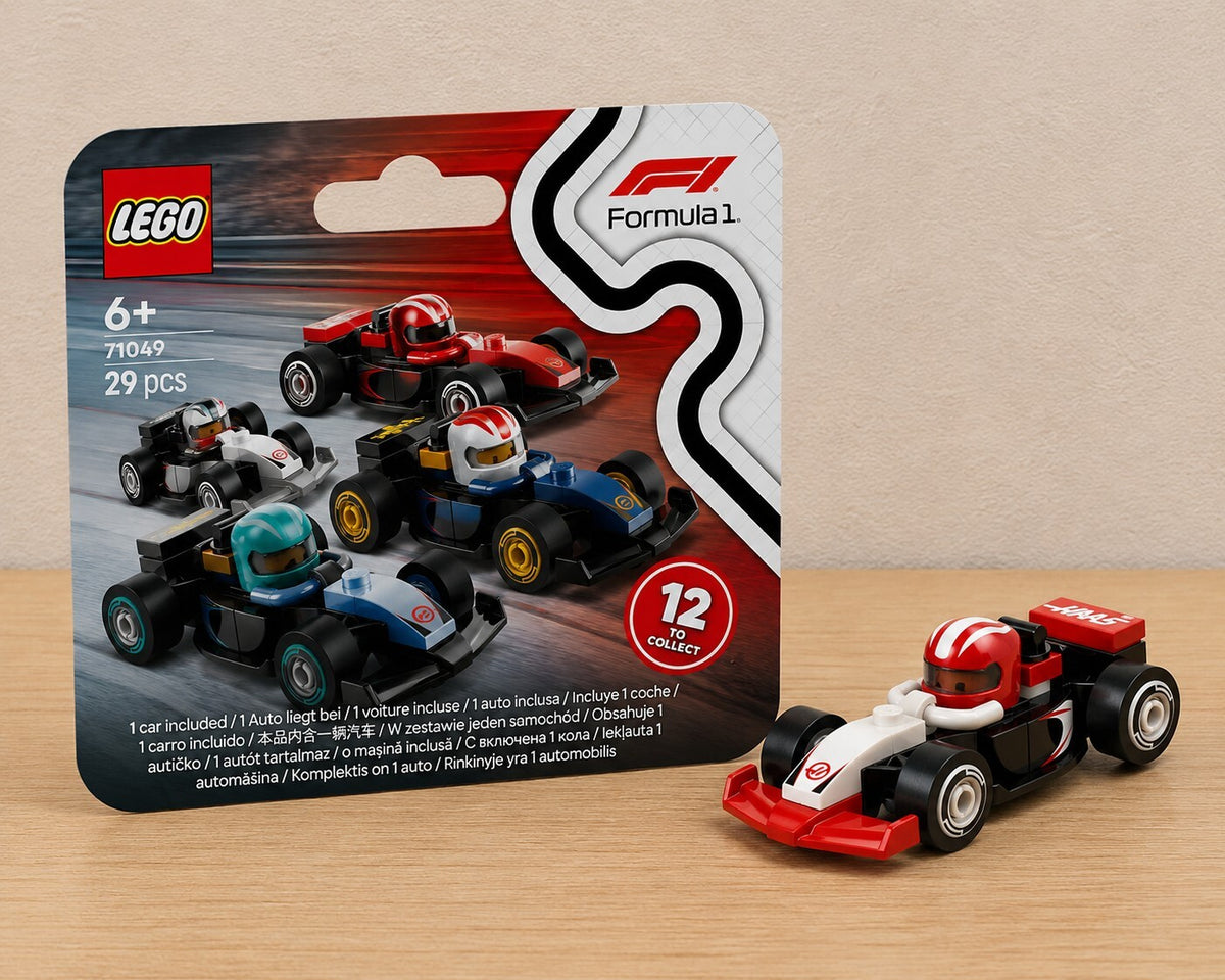 LEGO F1 71049 Haas Race Car colf1rc-10 Scanner ID Sealed Box 2025