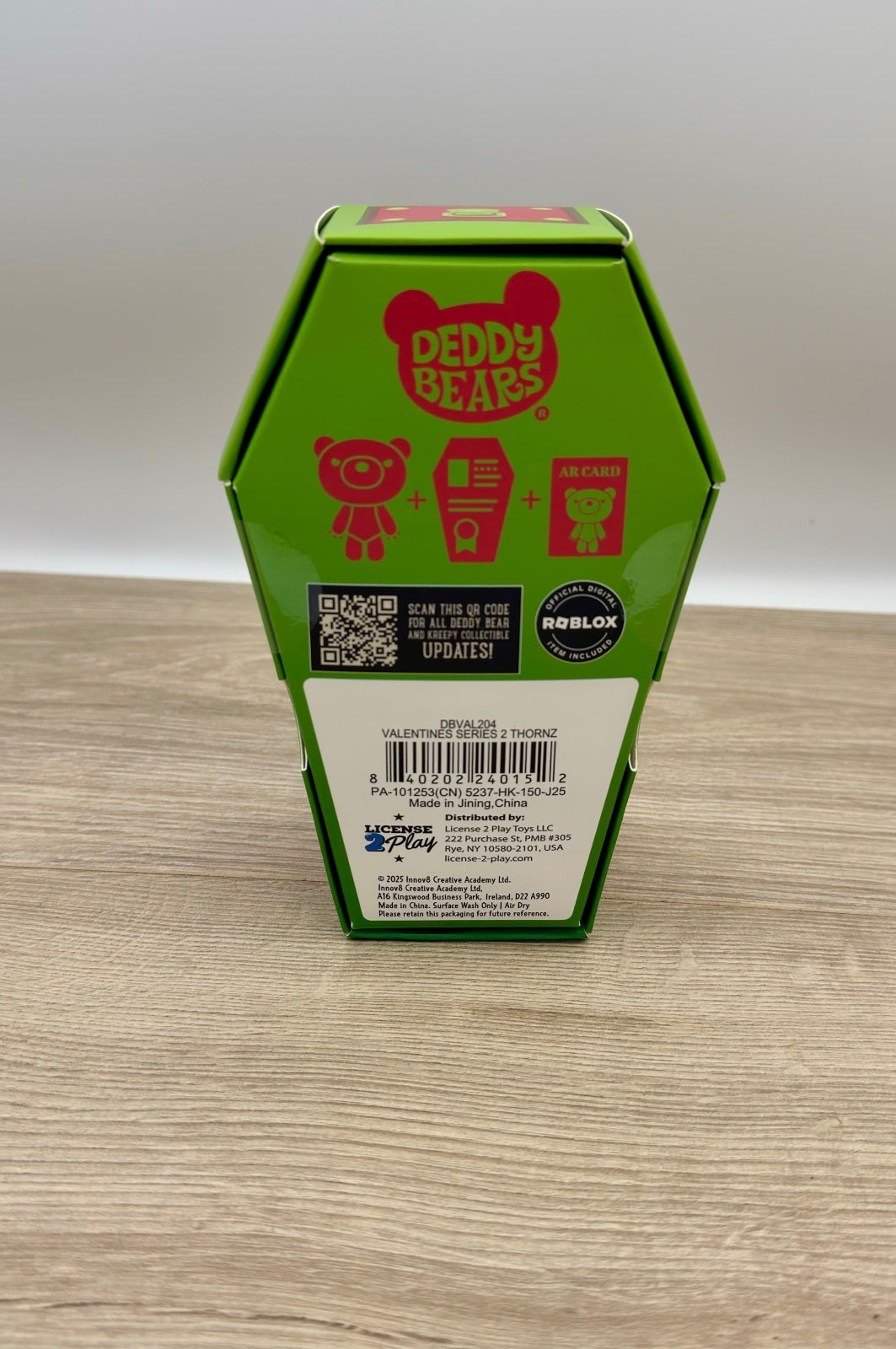 Deddy Bears Thornz Valentines Series 2 Sealed Roblox