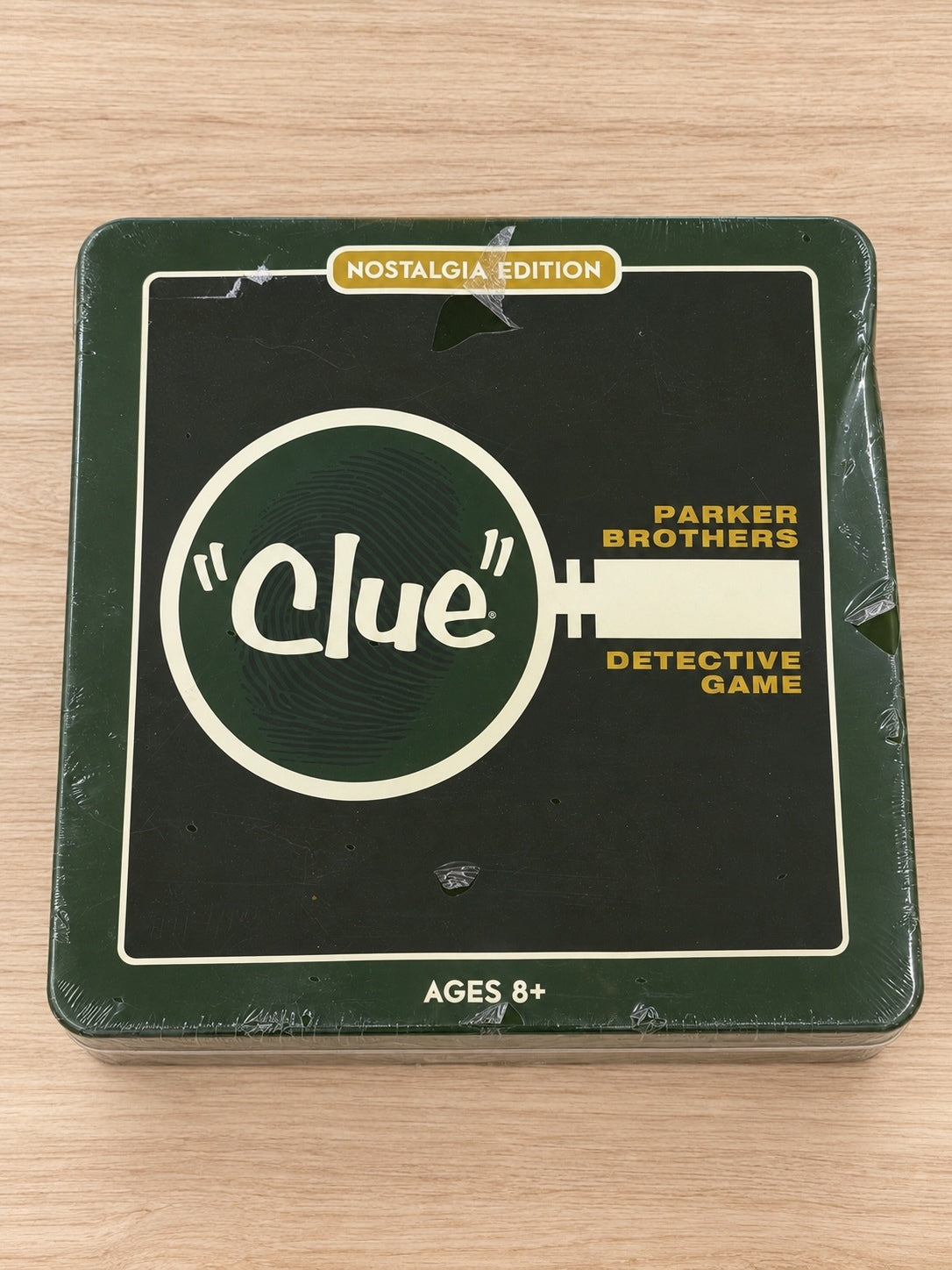 Clue 1963 Nostalgia Edition Tin Board Game 2012 New Sealed Parker Brothers