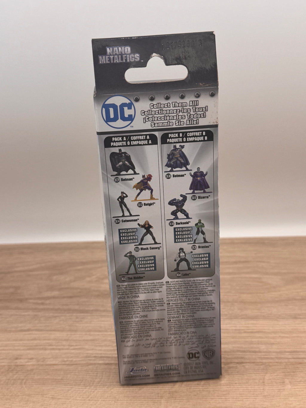 DC Nano Metalfigs 5-Pack Batman Batgirl Jada Toys 84407
