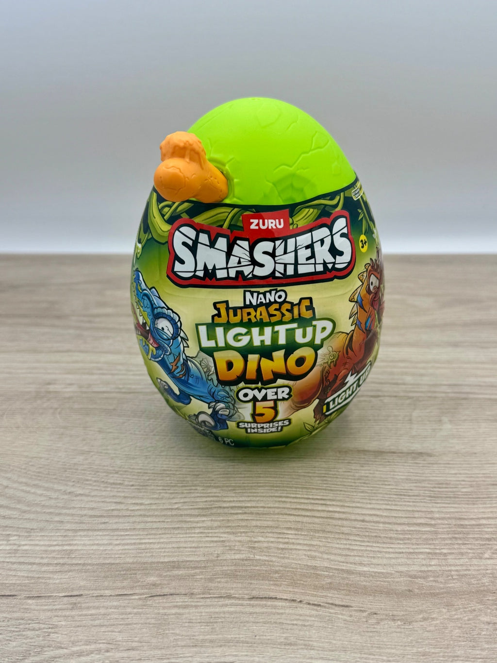 ZURU Smashers Nano Jurassic Light Up Dino Egg NEW Sealed