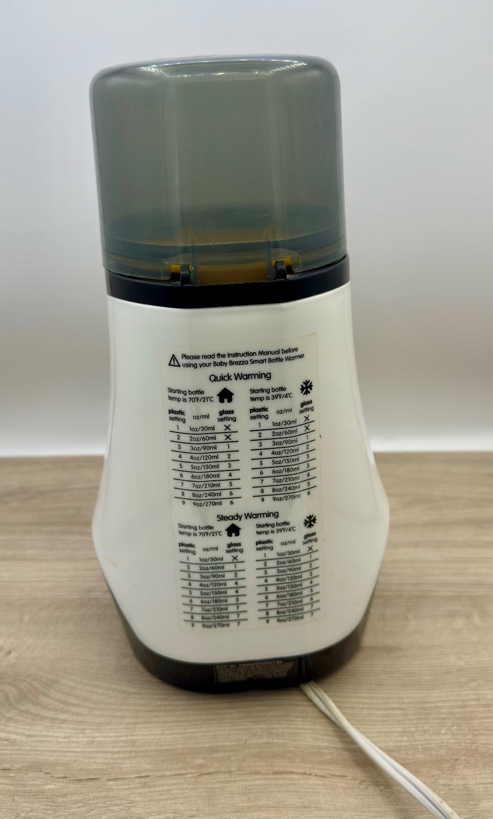 Baby Brezza Safe Smart Bluetooth Bottle Warmer BRZ00139