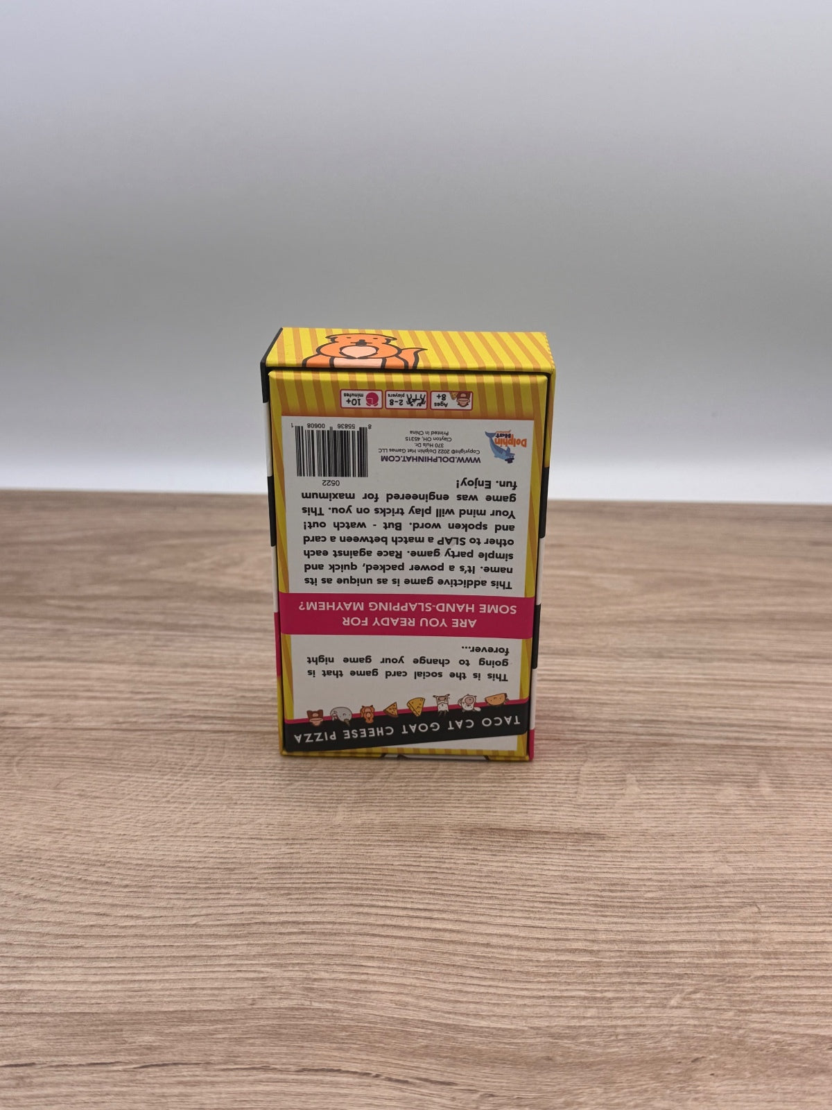 Taco cat goat cheese pizza game, sealed cards