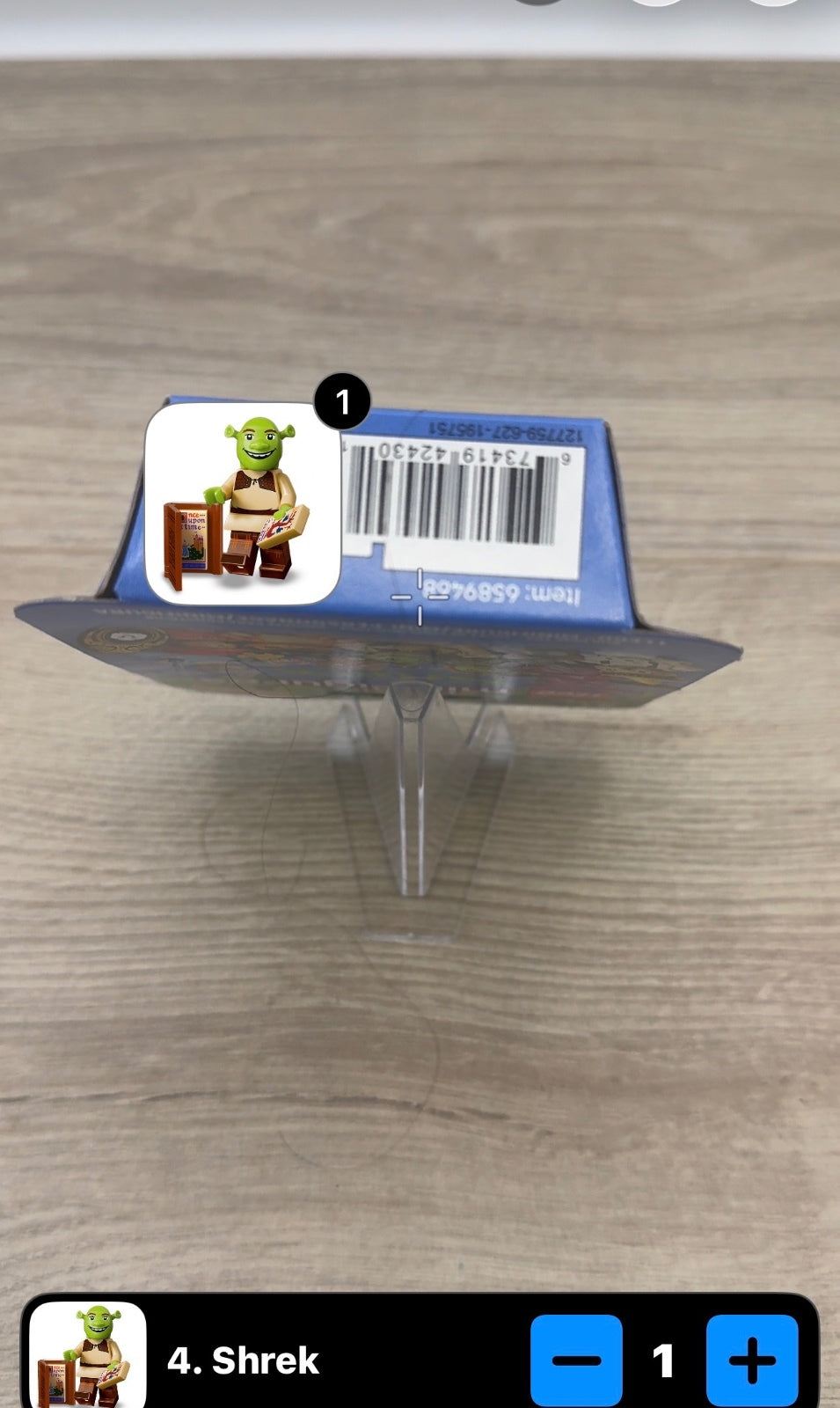 LEGO Shrek 71053 Shrek CMF Factory Sealed Scanned