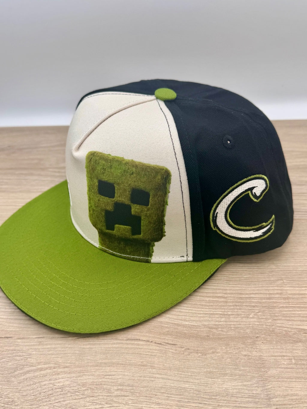 Kane County Cougars Minecraft Creeper Hat 2025 Champs, NEW