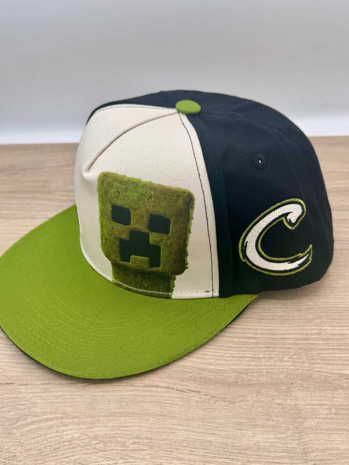 Kane County Cougars Minecraft Creeper Hat 2025 Champs, NEW