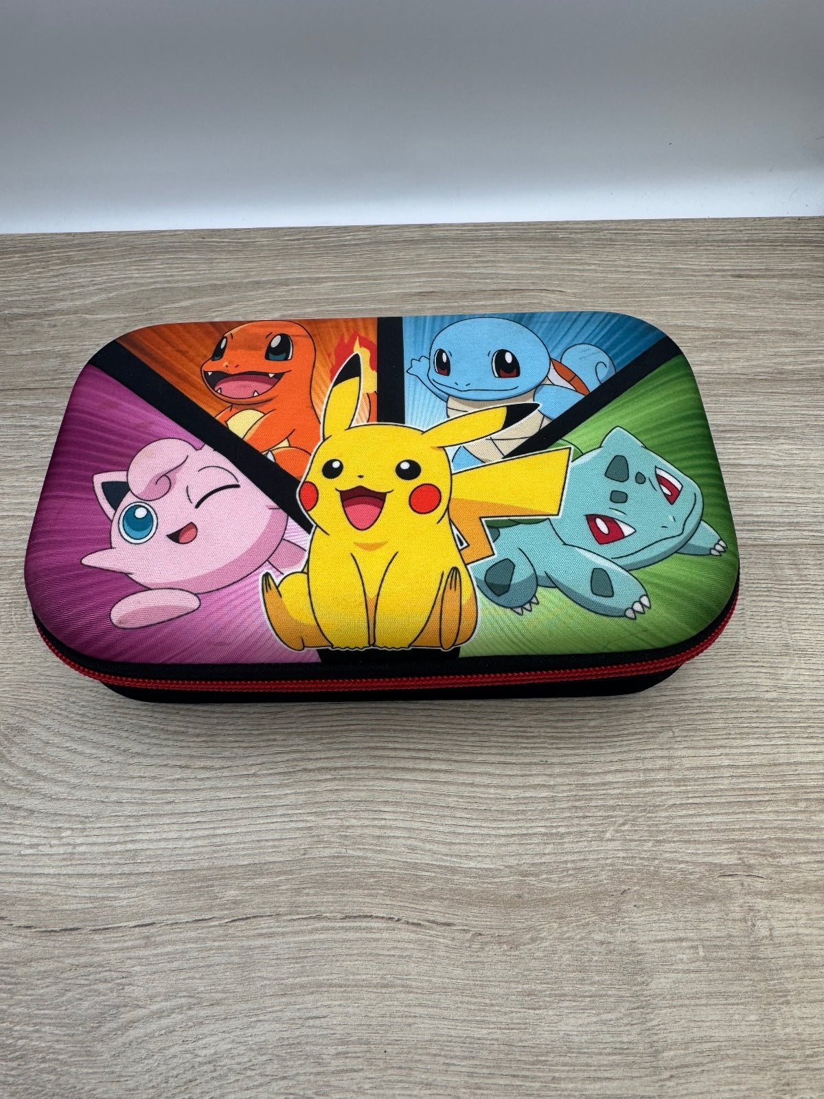 Pokémon Pikachu Hard Shell Zipper Pencil Case Storage Organizer 2024 Preowned