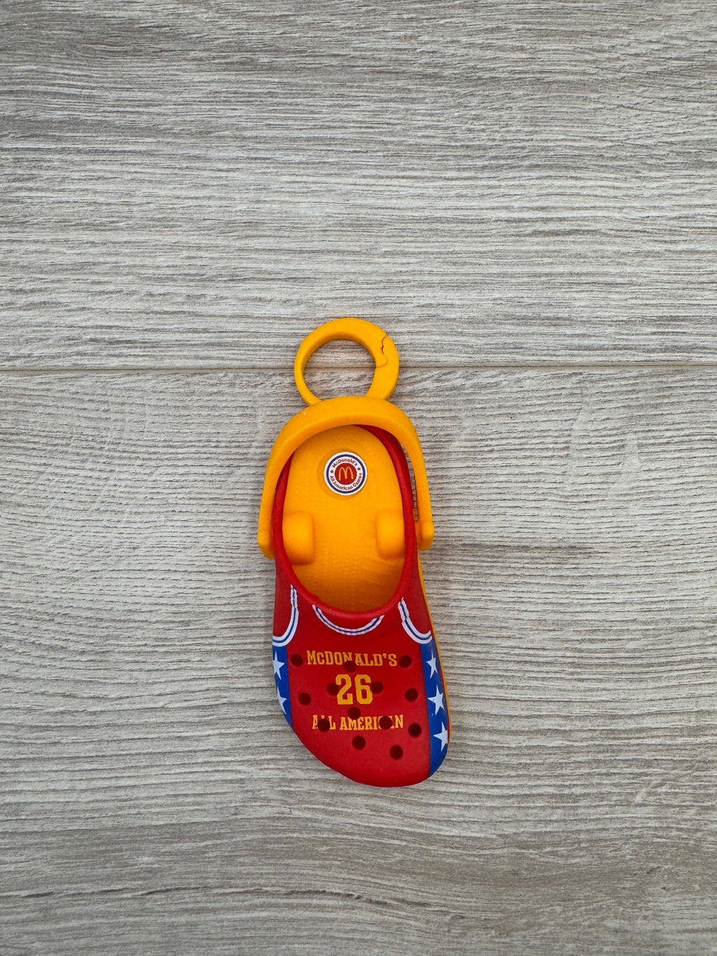 McDonald's All American Games #26 Crocs Shoe Clip Toy