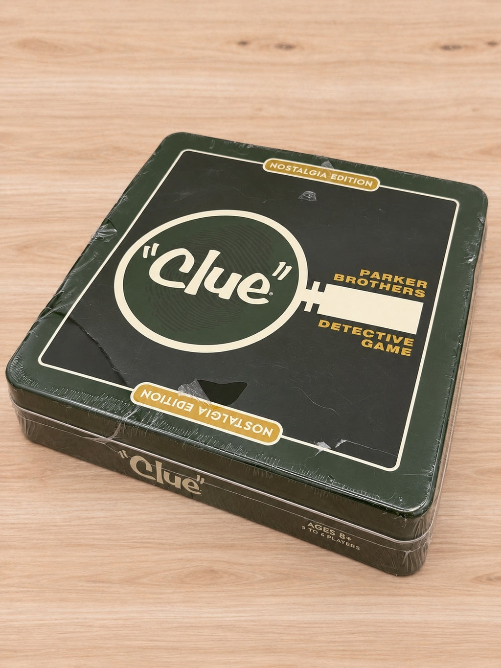 Clue 1963 Nostalgia Edition Tin Board Game 2012 New Sealed Parker Brothers
