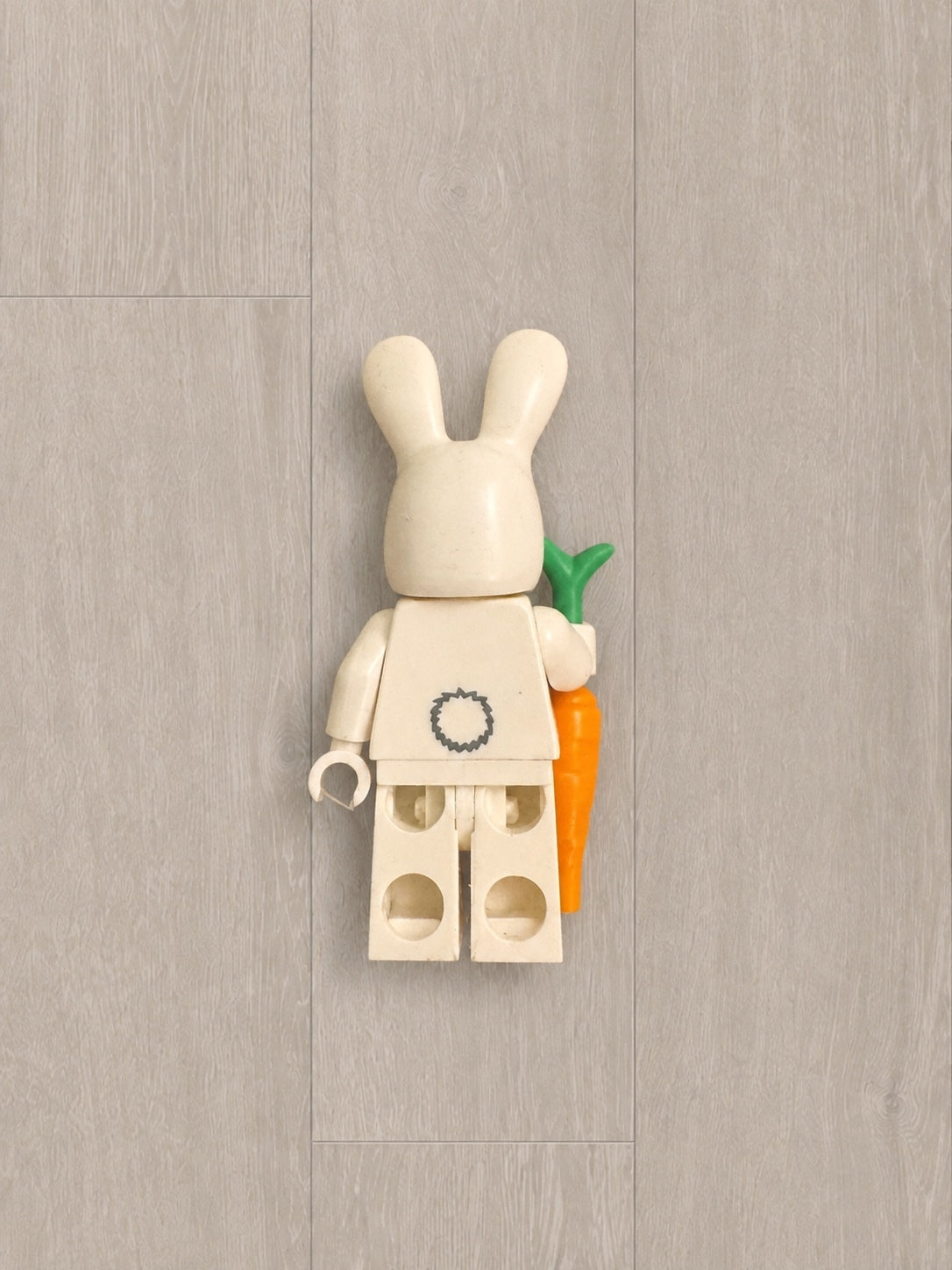 LEGO Series 7 Bunny Suit Guy Minifigure col009 w/ Carrot Rabbit Costume CMF