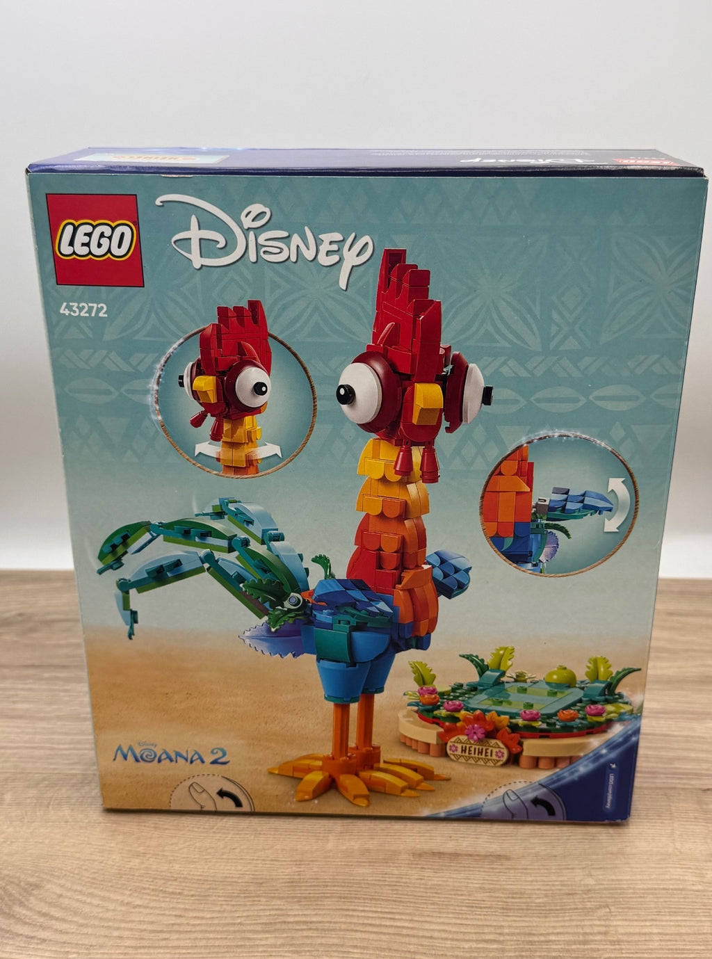 LEGO Disney Moana 2 Heihei 43272 New Sealed 566 Pieces NIB