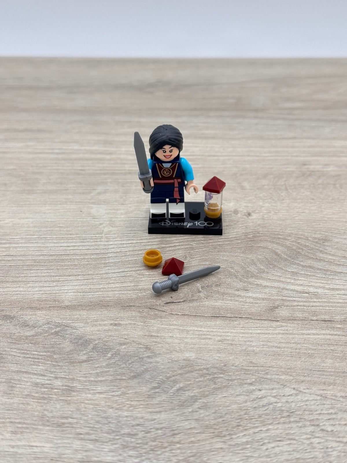 LEGO Disney 100 CMF Mulan dis100 - 71038 Minifigure Complete Bag Insert