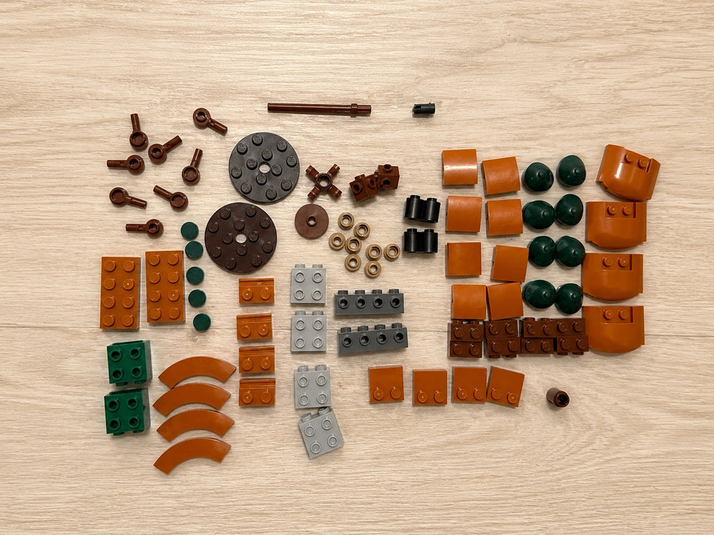 LEGO Icons Tiny Plants Jade Plant 10329 Complete 75 Pieces Used