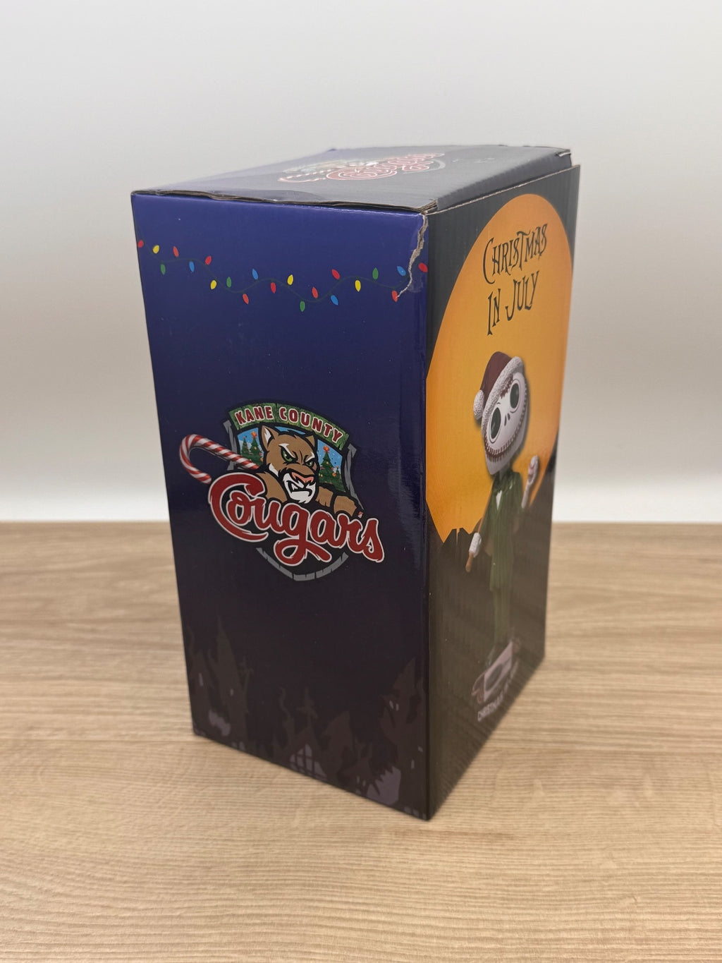 2025 Kane County Cougars Jack Skellington Bobblehead SGA New