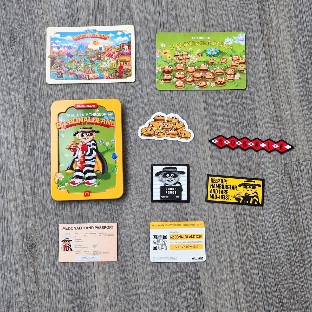 2025 McDonaldland Full Set of 6 Factory Sealed Collector Tins