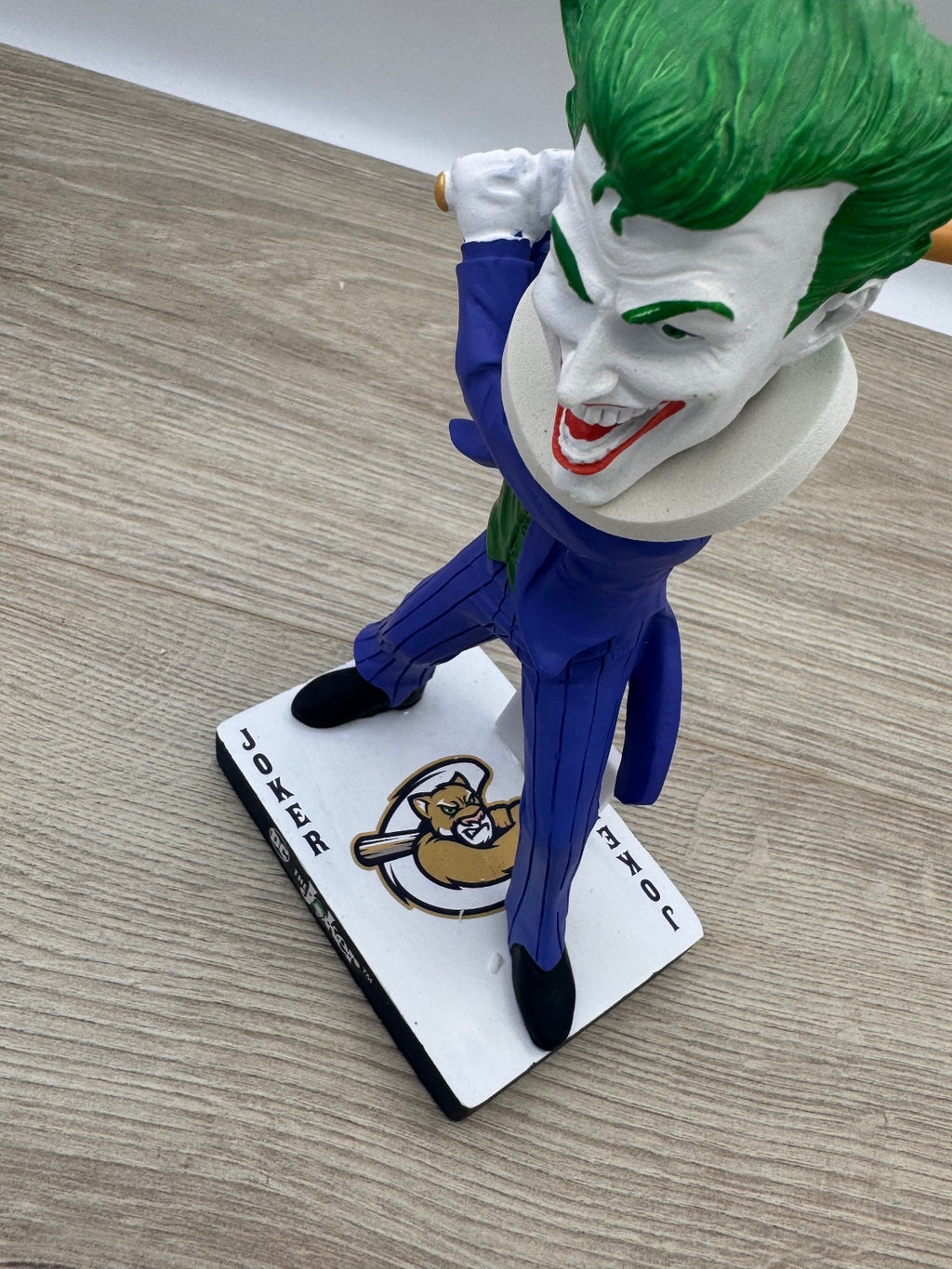 DC The Joker Kane County Cougars Bobblehead SGA Boxed