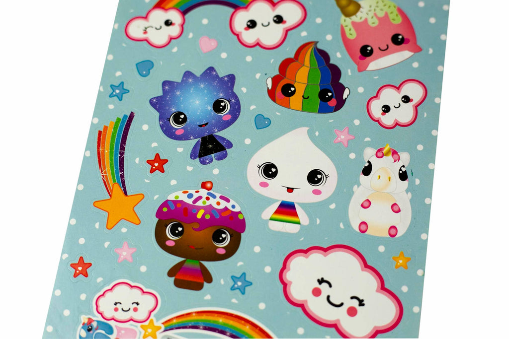Glitter Galaxy Sticker Friends Sheet Wave 1
