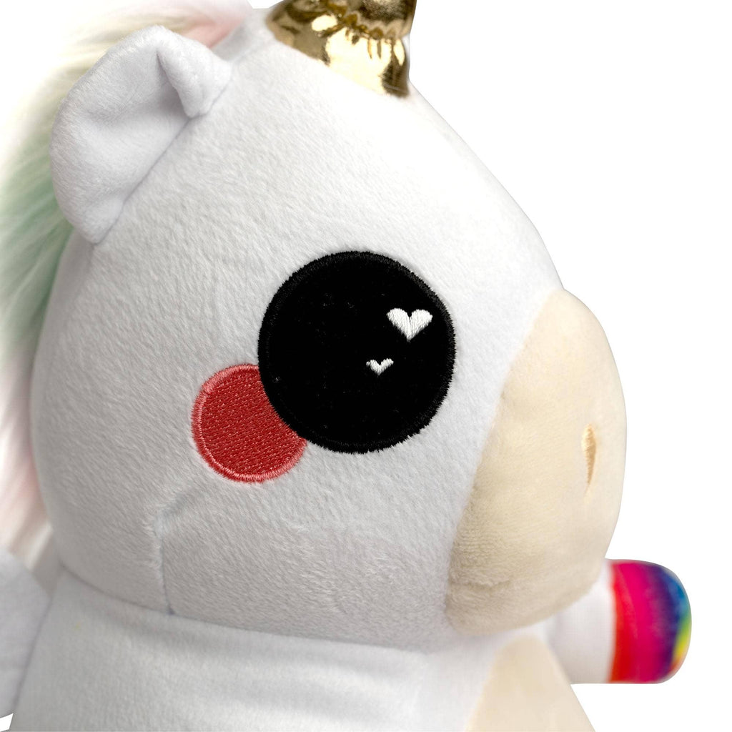 Glitter Galaxy 9 Inch Talk Back Unicorn Plush