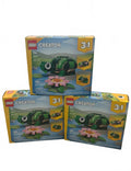 LEGO 31377 Turtle Water Lily Creator 3-in-1 (3 Identical Packs)