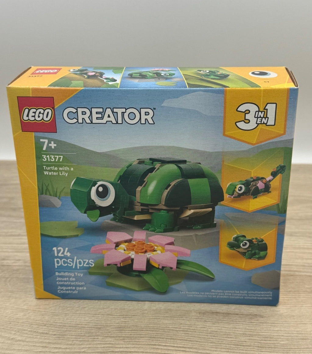 LEGO 31377 Turtle Water Lily Creator 3-in-1 (3 Identical Packs)