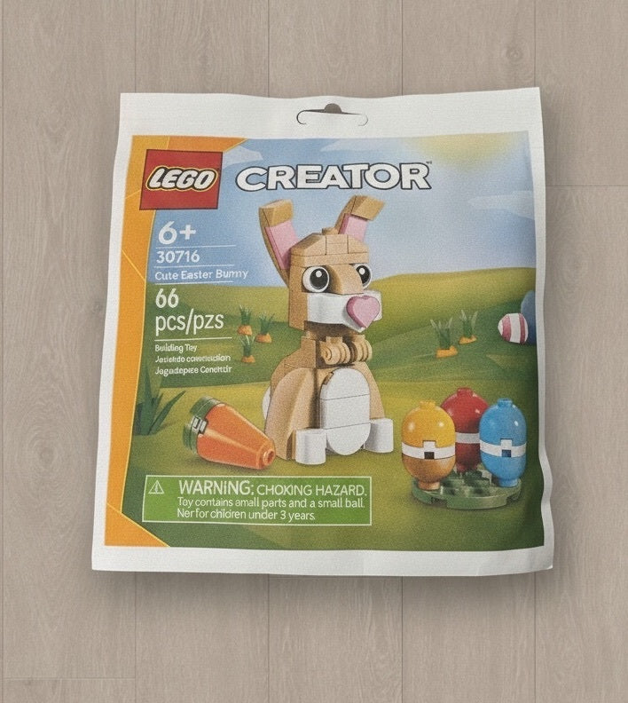 LEGO Creator 30716 Cute Easter Bunny 66 Pcs 2026 New Sealed Polybag