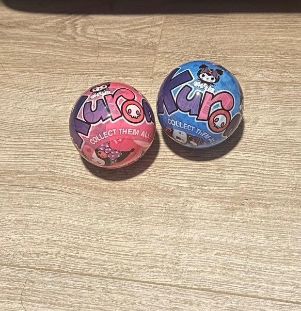 Kuromi Mystery Surprise Balls Pink & Blue 2 Pack Sealed